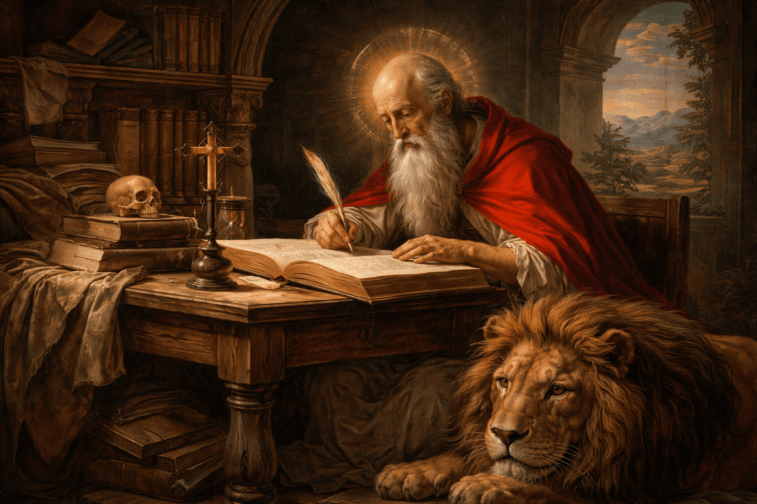 St. Jerome and the Labor of Sacred Translation